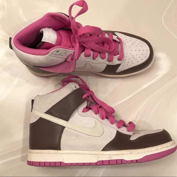nike dunk high pink